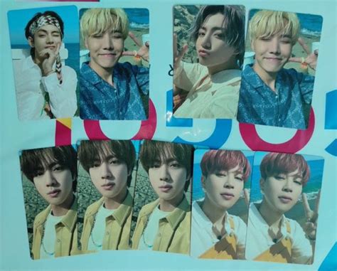 Bts Butter Peaches Photocard Taehyung V Jhope Jungkook Jin Seokjin