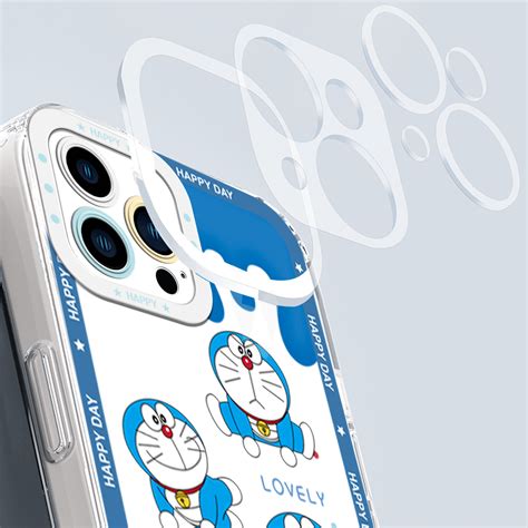 YYDS For Infinix Smart 9 Hot 50i Back Cover Happy Doraemon Transparent Silicone Soft Case Full