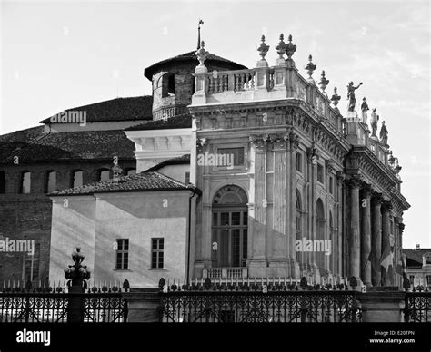 Palazzo Madama Turin Stock Photo Alamy