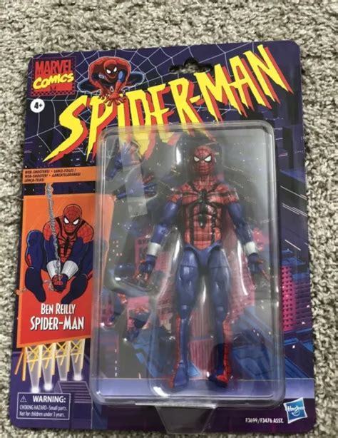 Spider Man Retro Marvel Legends Ben Reilly Spider Man Af Hasbro Eur