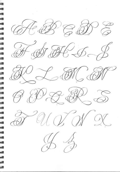 Script Book By Boog In 2021 Hand Lettering Alphabet Tattoo Fonts Cursive Lettering Alphabet