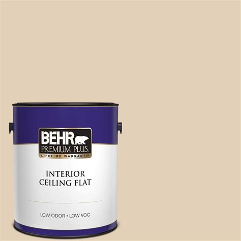 Behr Premium Plus Gal Pwn Toasted Cashew Ceiling Flat Interior