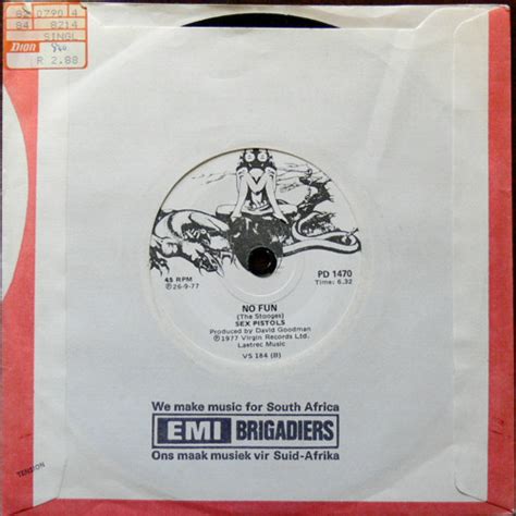 God Save The Sex Pistols Pretty Vacant South Africa 7