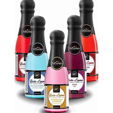 SABONETE LIQUIDO BANHO E ESPUMA SEDUÇÃO HOT FLOWERS ML Loja Spicy Sex Shop em Porto