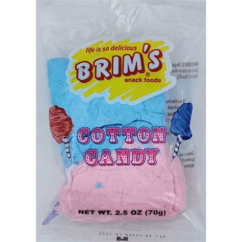 Brims Cotton Candy 2Oz | Packaged Candy | Superlo Foods