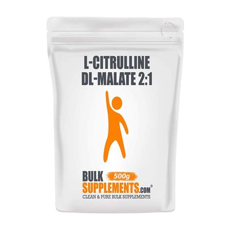 Bulk Supplements L Citrulline Dl Malate Gram