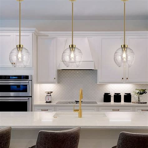 large pendant lighting  island