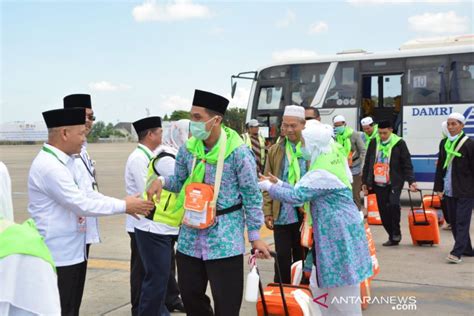 Sudah 9 Kloter Jamaah Haji Embarkasi Banjarmasin Tiba Di Tanah Air