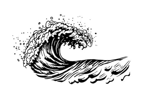 Free Clip Black And White Ocean Waves Download Free Clip Black And