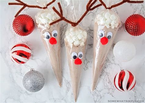 Reindeer Hot Chocolate Cones Walking On Sunshine Recipes