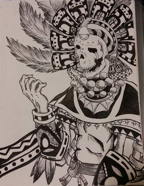 Mictlantecuhtli by Lunabandid on DeviantArt