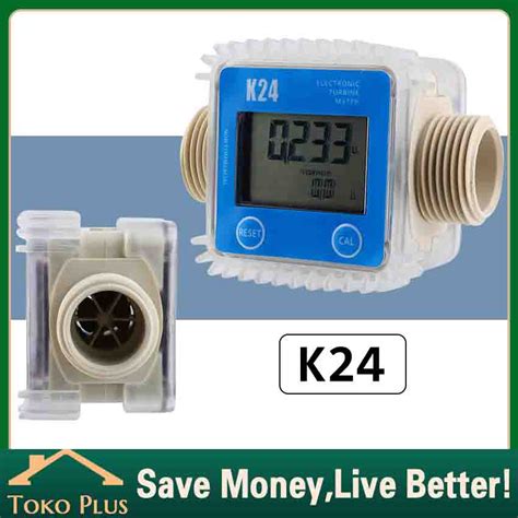 jual  turbine digital flow meter   lcd flow meter digital