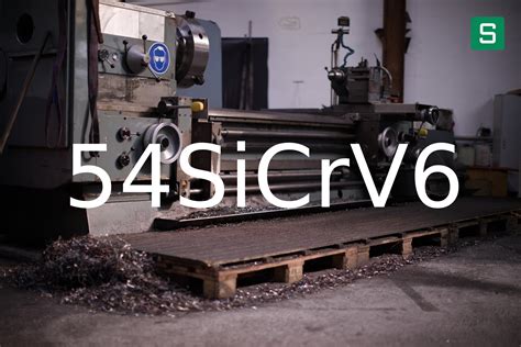 54SiCrV6 DIN EN Steel Material Sheet SteelShop