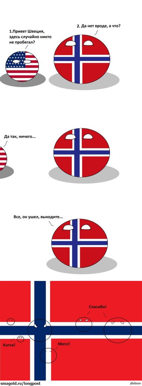 Универсальный флаг Норвегии | Пикабу