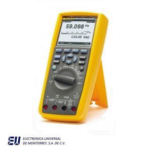 Multimetro Digital Fluke V Fluke Electr Nica Universal De