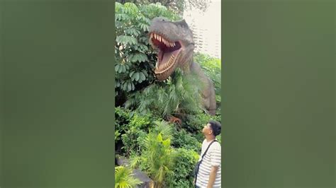 Momen Liburan Jurassic Park Dinosaur Planet Bangkok Thailand Youtube