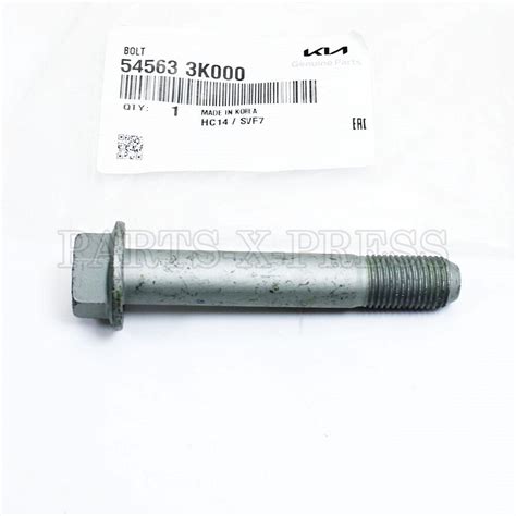 OEM GENUINE HYUNDAI REAR BOLT FRONT SUSPENSION LOWER CONTROL ARM 54563 ...