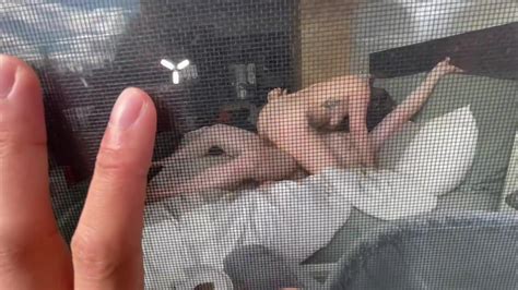 Husband Watches Through The Window While Fuck His Wife