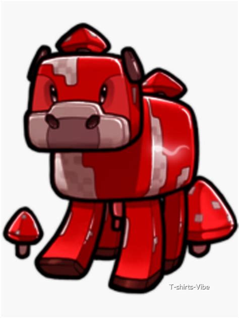 beautiful mushroom  minecraft artwork sticker  sale