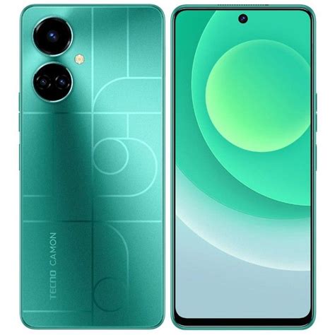 Смартфон Tecno Camon 19 NFC, 6.8", IPS, 60 Гц, 6 Гб, 128 Гб, 64Мп, 16Мп ...