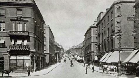 Park Street Roughly 1880 Bristol England Western Paintings Victorian