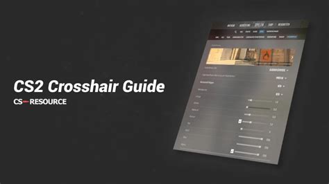 how to change crosshair in cs2