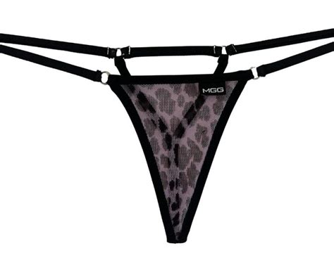Sheer Wicked Temptation Open Triangle Bikini Bottom Micro Gigi
