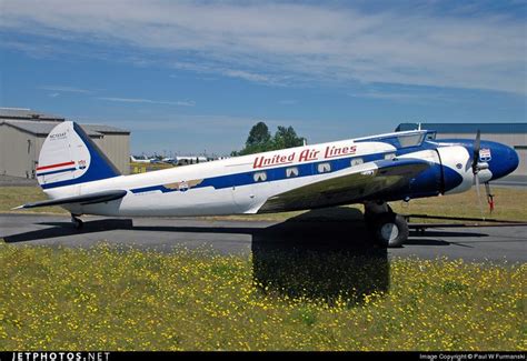 Photo NC13347 CN 1729 United Airlines Boeing 247 By Paul W