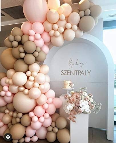 Globos Retro Albaricoque 12 Pulgadas Paquete De 50 Globos Nude Globo Baby Shower Globo Bod