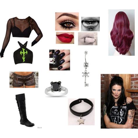 Wwe Lita Inspired Attire By Sleepingxwithxrebels On Polyvore Featuring