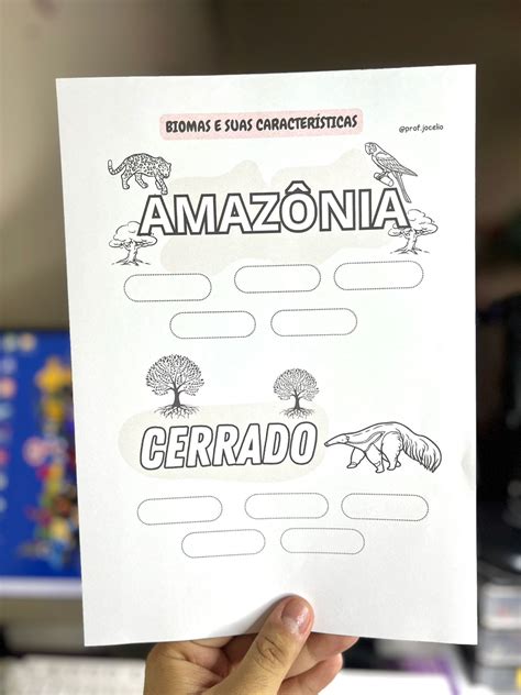 Os Biomas Caderno Interativo Sua Loja De Atividades Pedag Gicas