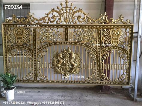 Front Boundary Wall Grill Design Modern Outdoor Railing Designs Sidi Ki