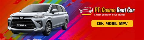 pt cosmo rent car sewa mobil jakarta sewa mobil terbaik