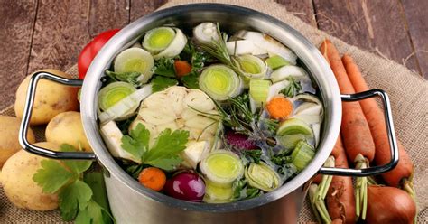 Recette De Bouillon De L Gumes Zeste