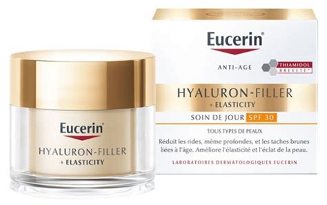 Hyaluron Filler Elasticity Soin De Jour Spf Eucerin Cr Me Anti