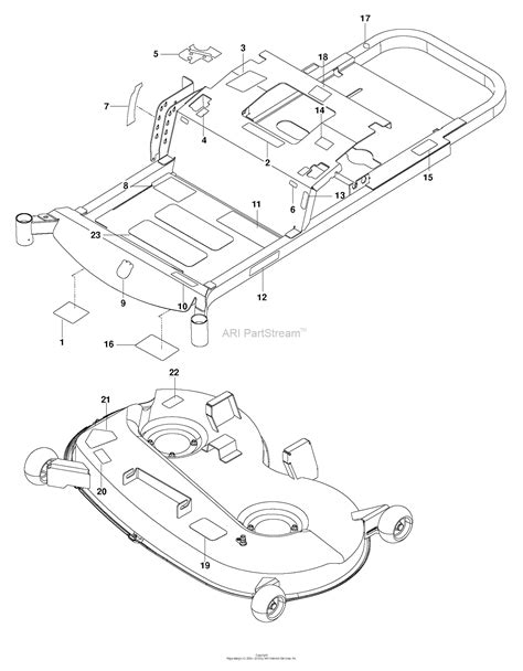 Husqvarna RZ 4623 967009804 2013 12 Parts Diagram For DECALS