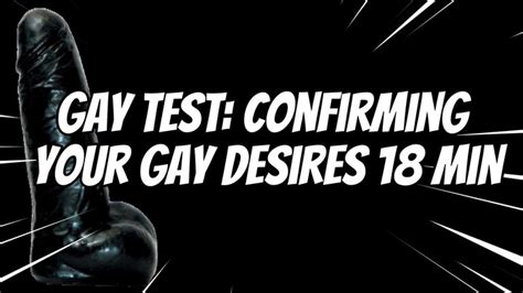 Gay Test Confirming Your Gay Desires Min Pornmeka