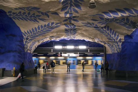 Stockholm metro art | Visit Sweden