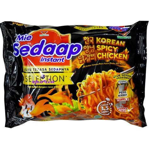 Mie Sedaap Sedap Instant Noodles Korean Spicy Chicken Indonesia