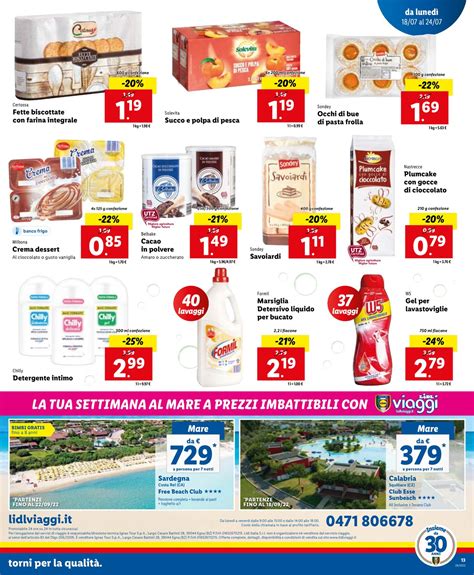 Lidl Volantino Attuale 18 07 24 07 2022 13