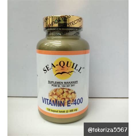 Jual Sea Quil Vitamin E Isi 120 Shopee Indonesia