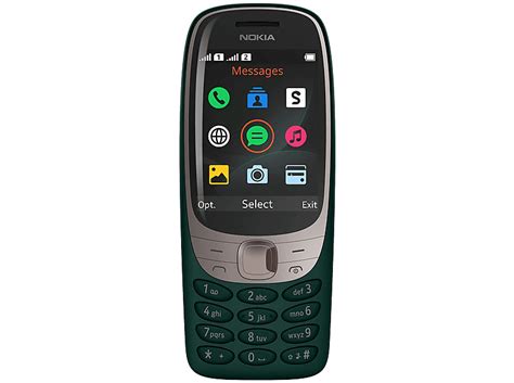 NOKIA 6310 DS GREEN Handy, Tiefgrün | MediaMarkt