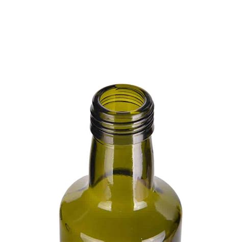 1000ml Square Dark Green Olive Oil Bottle SGSBOTTLE