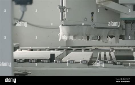 close   standing factory machine creative  steel machine