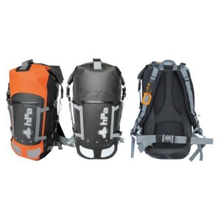 Sac à dos étanche DRY BACKPACK 40L Orange Noir Nautistock