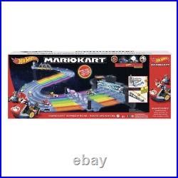 Car Track Set Hot Wheels Mario Kart Rainbow Road King Boo Raceway Race Track Set Brand New