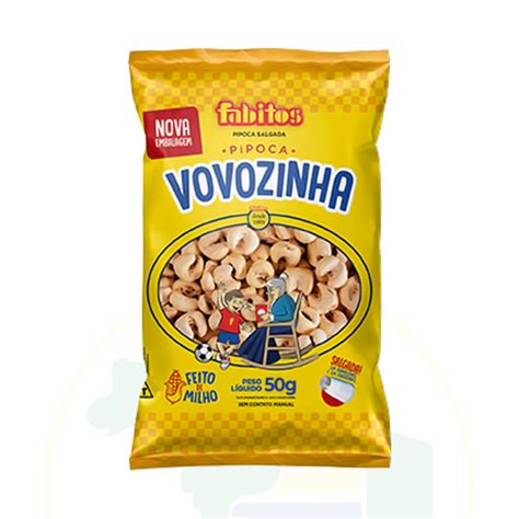 Pipoca Salgada Vovozinha 50g