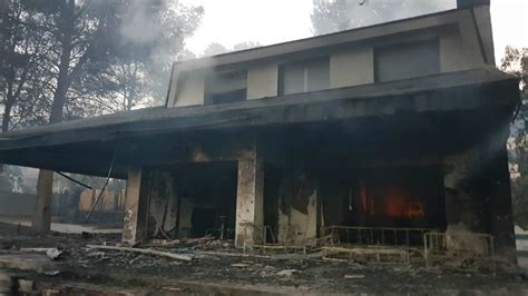 El Incendio De Llutxent Está Estabilizado Y Los Vecinos Desalojados