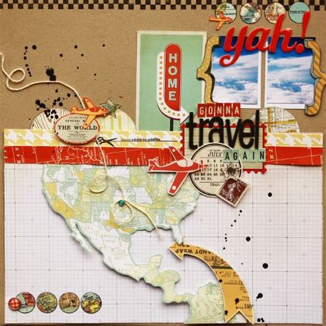 Cover Page With Map Of The World To Mark Destinations Coveredtravel