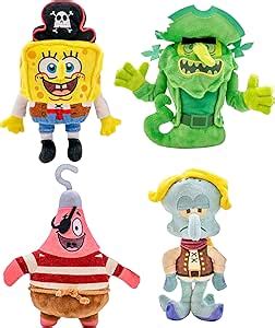 BIKINI BOTTOM GLOW PLUSH ASSORTMENT SPONGEBOB MOVIE Amazon Co Uk